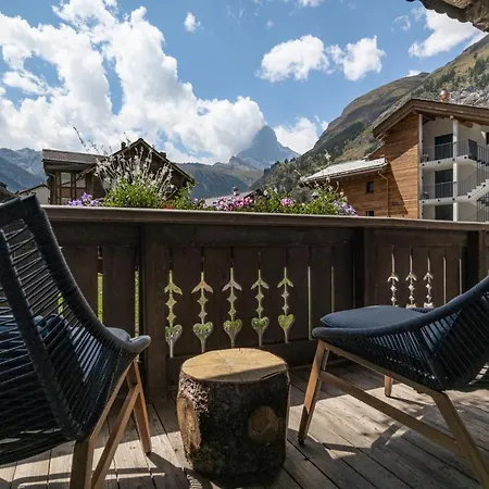 Village With Matterhorn View